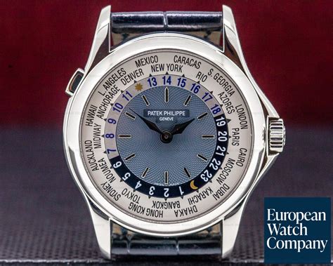 3 patek philippe platinum world time|Patek Philippe world time price.